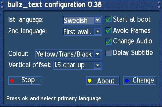 bullz_text menu